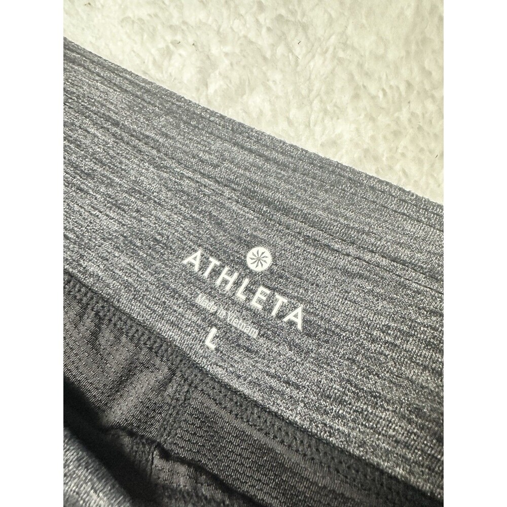 Athleta Excursion Outdoor Skort Women's Sz L Charcoal Gray Shorts Skirt Tennis - Picture 4 of 8